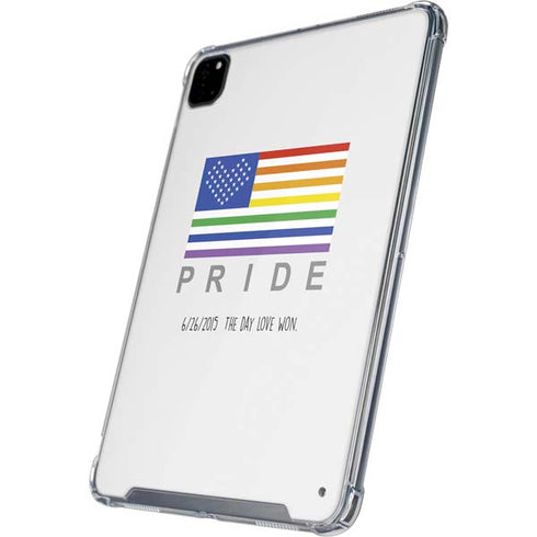 6-26 The Day Love Won iPad Pro 12.9in (2020) Clear Case